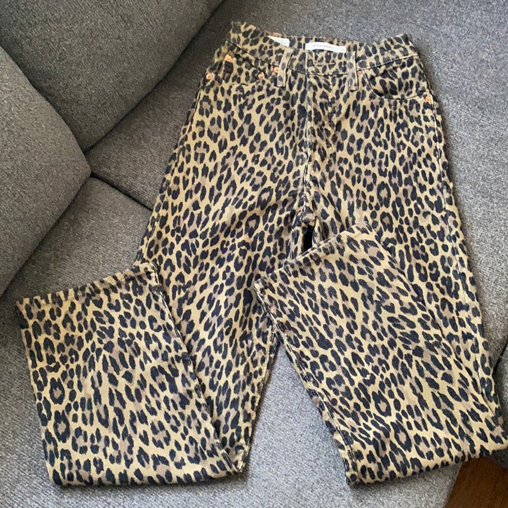 Levi Strauss & Co. Animal Print Jeans